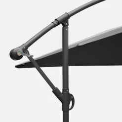 Parasol Déporté Carré 3x3m Couleur : Gris -ME Soldes bu3x3gy 276b7342b4d24d7c77a2b2e34bde5d3e