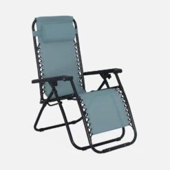 Fauteuil Relax Pliable Multi Positions Textilène (lot De 2) Couleur : Émeraude -ME Soldes campchrx2em b7643d538ad589c56c4db47945c8f1a6