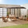Parasol Déporté Rectangulaire 3x4m Couleur : Taupe -ME Soldes cdukd3x4bn 438fca7d9e77bae9711c8383a7780001