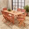 Table De Jardin Extensible Bois , 6 Chaises Couleur : Bois / Terra Cotta 1 Table De Jardin Extensible Bois , 6 Chaises Couleur : Bois / Terra Cotta -ME Soldes ec180r6tc cb3b62295551d0abe4f62981ab9e7d13