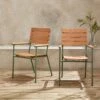 Chaise De Jardin Bois Et Aluminium, Empilables (lot De 2) 1 Chaise De Jardin Bois Et Aluminium, Empilables (lot De 2) -ME Soldes ecarmseggyx2 0749f7358c6977276c4b0a55160139ea