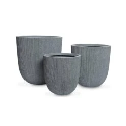 Cache-pots Plastique (lot De 3) Couleur : Gris Foncé -ME Soldes fpplx3at af5dfb4bfc51cf0601ae9f44b75e231a