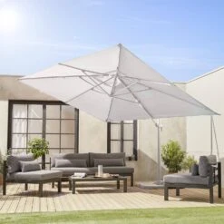 Parasol Déporté Rectangulaire 3x4 M -ME Soldes hu3x4wh 607f65cad9e140f134b06167a6001742