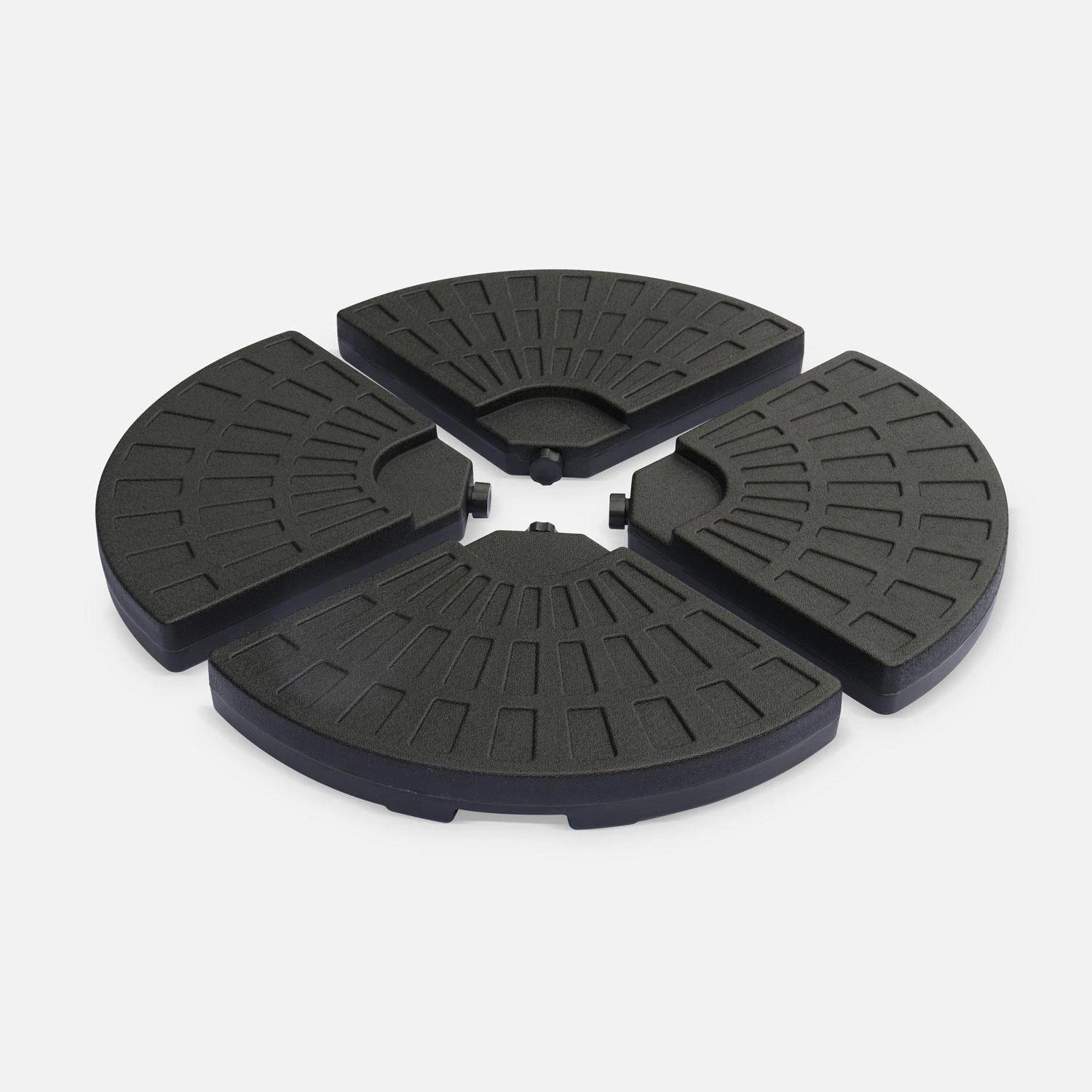 Dalle à Lester Pour Parasol 48x48cm (lot De 4) 3 Dalle à Lester Pour Parasol 48x48cm (lot De 4)