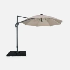Parasol LED Déporté Rond 3m 11 Parasol LED Déporté Rond 3m -ME Soldes hufibled300bg 3717ce0ca9fcfb14491f7e2658e3b575