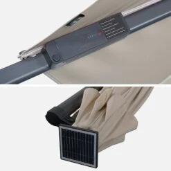 Parasol LED Déporté Rond 3m 16 Parasol LED Déporté Rond 3m -ME Soldes hufibled300bg 6985517fb9027dbaae1000f52b31c7e3