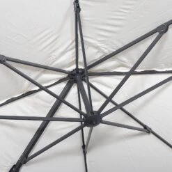 Parasol Déporté Carré 3x3m Couleur : Ecru -ME Soldes hukd3x3ecru 48eede035713ce9c35fbb9c8761dc839