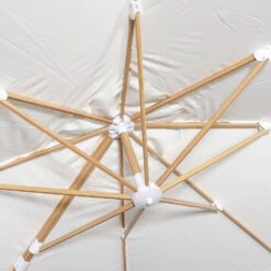 Parasol Déporté Carré 3x3m, Mât Effet Bois Couleur : Ecru -ME Soldes hukd3x3wdecru 7d6425440df7a66422535ddd1743dc5e