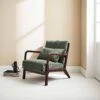 Fauteuil Scandinave Velours Côtelé Et Bois D'hévéa Wengé -ME Soldes iacscadwlcrgre 5e5f22530090a8252681b0cc76377f41