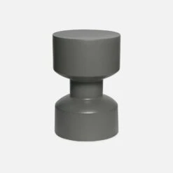 Table D'appoint, Bout De Canapé, Table De Chevet En Métal, Ø30x H 47cm Couleur : Gris Foncé -ME Soldes iayastbl30gre fdaf7559ee643b7a803b3bb4939a5bc4