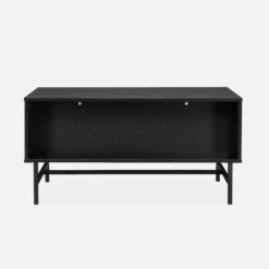 Table Basse Effet Bois Rainuré Noir -ME Soldes ibazcoftable ec31ef0c337c2708164b42b97ab6efb4