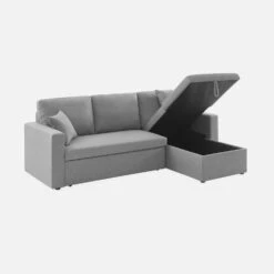 Canapé D'angle Convertible 3 Places Couleur : Gris Clair 19 Canapé D'angle Convertible 3 Places Couleur : Gris Clair -ME Soldes iccsofalg d055d0252e7db39a24a36a8a7f130a17