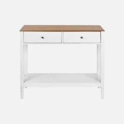 Console Avec 2 Tiroirs, Placage Bois De Frêne -ME Soldes icelconsole 7a1c35868f7bf3a2a4095e19ec3bf897