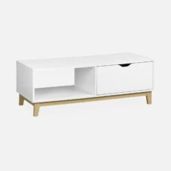 Table Basse Effet Bois Pieds Bois 1 Tiroir -ME Soldes ifkcoftable c368f82f704d9cbaaabdad5d3bda8b7a
