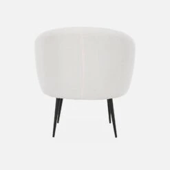 Fauteuil Cosy Design En Bouclette Et Métal -ME Soldes ihimarmchrbcl 9c91056f9dbd2dbef51470df88c2221e