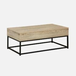 Table Basse Industrielle Effet Bois Plateau Relevable -ME Soldes ilfliftct100bn 4cd81cbae929624137a0e15d8a938c4d