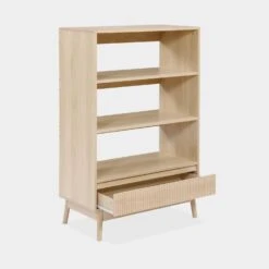 Etagère Bibliothèque, Décor Bois 3 Niveaux -ME Soldes ilinbookcase 252b9b518bb27ada501e4980474ca5f3
