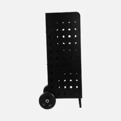 Chariot Porte Bûches -ME Soldes iloghcar110bk 0dfbe5e6bba0fddf90898cd2f250b364