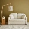 Canapé 2 Places Bouclettes Blanches, Lignes Arrondies -ME Soldes imlsofa2boucl 178e70e03c1328543d28562f70a8e19d