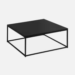 Table Basse Noir En Métal - Industrielle -ME Soldes indusqct80bk fbaabf14b6589485d5c6ceb2c5ced7a3