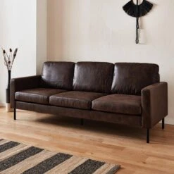 Canapé 3 Places Simili Cuir Microfibres Pieds Métal 9 Canapé 3 Places Simili Cuir Microfibres Pieds Métal -ME Soldes inysofa3pumfbn aabd920239132310e868827aa75857e0