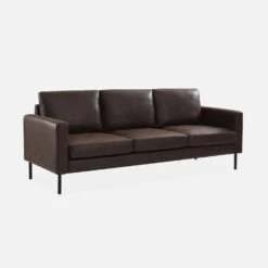 Canapé 3 Places Simili Cuir Microfibres Pieds Métal 10 Canapé 3 Places Simili Cuir Microfibres Pieds Métal -ME Soldes inysofa3pumfbn ad32dc12a7aa5b1dd5b1654ea6126960
