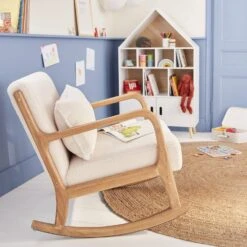 Rocking Chair Scandinave Bouclettes -ME Soldes iracscaboucl 8a151c70ba04ee2709bae79edc64b8fd