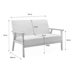 Fauteuil Et Banquette Tissu Bouclette Et Bois D'hévéa -ME Soldes iskacls1n2boucl 0df6730776ba0f02fa4d984f03982d7c