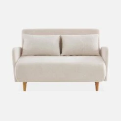 Canapé Convertible 2 Places Tissu Bouclette -ME Soldes isofbpanboucl d5a95ec81f6809e1972fc76eff482a50