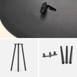 Lampe Extérieure LED 3 En 1 Avec Trépied -ME Soldes led313in1bk 4982d001f147b9e39acd8991bbfbbbaf