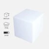 Cube Lumineux LED Avec Batterie Intérieur/extérieur -ME Soldes led40cubeww 64e260a60d3c1d2f26b61a1707f1c538