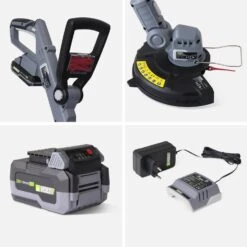 Tondeuse à Gazon à Batterie 20V, 30cm + Débrousailleuse 20V -ME Soldes lm30bat20v4gt 5e1c59ed72ef20c3cd6379bb744f8b5d