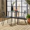 Table De Jardin Métal 2 Chaises Couleur : Anthracite 1 Table De Jardin Métal 2 Chaises Couleur : Anthracite -ME Soldes mt75c2at 24a9bccc0976b5cee8f0d7ff0ced53c6