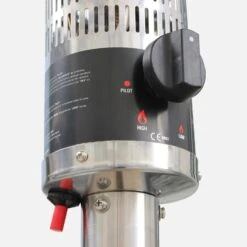 Parasol Chauffant Gaz 12,5kW Couleur : Noir -ME Soldes pc1204bk 19f03c3516d603247f8baab0f9195081