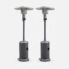 Lot De 2 Parasols Chauffants Gaz 12,5kW Couleur : Gris -ME Soldes pc1204gyx2 c9a160c40409ff16e40135ecc9b18545