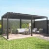 Pergola Bioclimatique Triomphe 3x6m V1 + 2 Stores 3m 1 Pergola Bioclimatique Triomphe 3x6m V1 + 2 Stores 3m -ME Soldes pgbc3x6r3n3at 4fc44c8e2424043d508a22a49f11d5e9