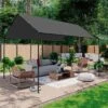Tonnelle 3x4m Avec Toiture Couleur : Anthracite -ME Soldes pgcp3x4at 7ca7b565d53f651fe55d8be24d79730c