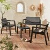 Salon De Jardin Résine Injectée 4 Places Sans Coussins -ME Soldes plk4kdbk 23aaef9b7b129c6732c0f909b33300b1
