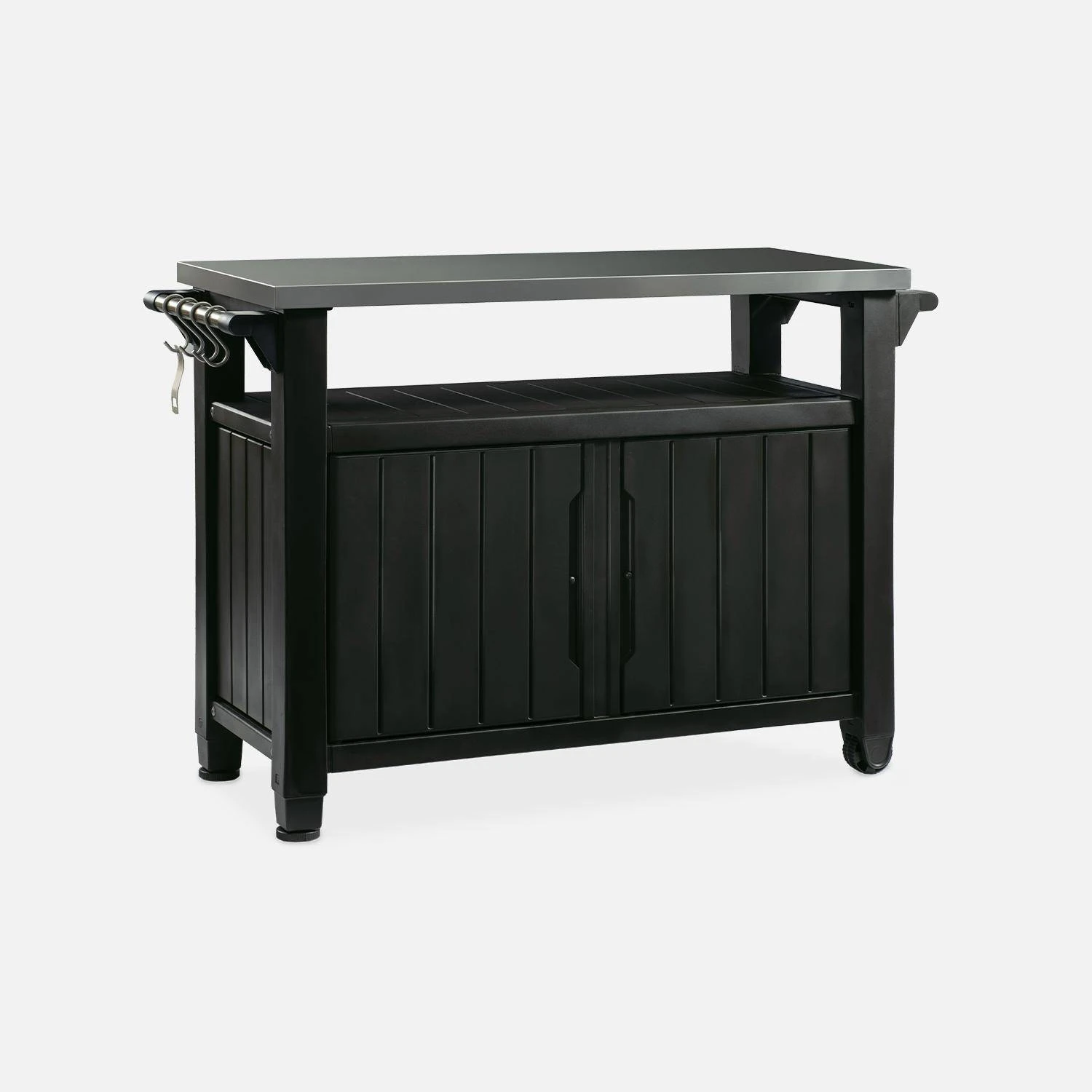 Desserte Extérieure Avec Rangements Pour Plancha 3 Desserte Extérieure Avec Rangements Pour Plancha