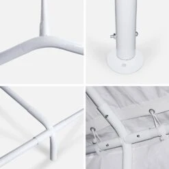 Tente De Réception 6 X 12 M -ME Soldes pt6x12kdwh 7d0ea5abd5ea73e4f2eeecd8e69aa2ef