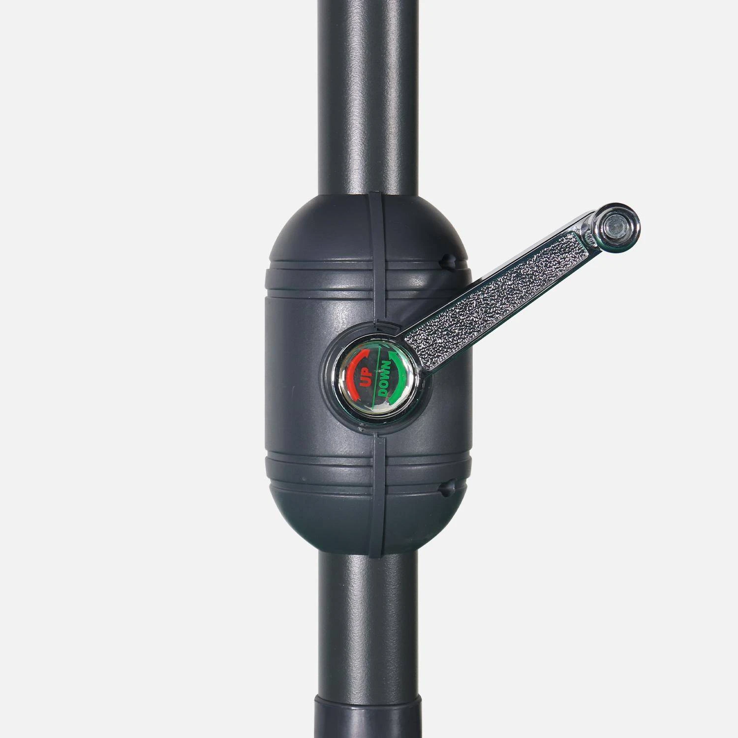 Parasol Rond 3m Couleur : Taupe 8 Parasol Rond 3m Couleur : Taupe – Image 6