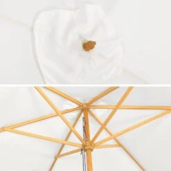 Parasol Rectangulaire 2x3m Couleur : Ecru -ME Soldes puw2x3ecru 556cc3fb01dda2c35103c7a40a0811bc