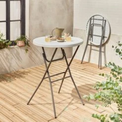 Table Mange Debout Pliable (lot De 2) -ME Soldes recpl80x2 024122bfcec5afdaea994cc40fb5fb85