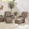 Fauteuil De Jardin Avec Repose Pieds Résine Tressée Ronde (lot De 2) 2 Fauteuil De Jardin Avec Repose Pieds Résine Tressée Ronde (lot De 2) -ME Soldes rwh2kinggy 77c05ba8e825fe3ceb606744e9388fd3