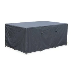 Salon De Jardin 6-10 Places Avec Housse - Vasto Couleur : Gris / Gris -ME Soldes salon de jardin 6 10 places vasto avec housse coloris gris coussins gris chine table encastrable 65469aba4884f5b9de51a13285e370e2