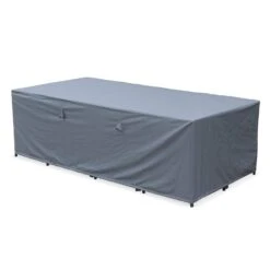 Table De Jardin Vasto 12 Et Sa Housse Couleur : Noir / Gris -ME Soldes salon de jardin 8 12 places vasto avec housse de protection coloris noir coussins gris table encastrable f9fe4478d97414e738e092a58730b1e9