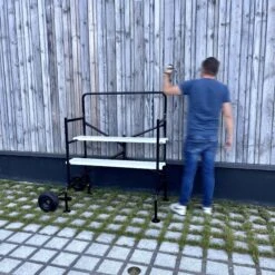 Echafaudage Roulant Et Pliant Sur Deux Niveaux -ME Soldes scaffold140 378275bfa4c2681184cfa46bdc9a6584