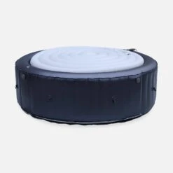 Spa Gonflable 6 Places Rond Jets Hydromassages Désinfection UVC, Anti Gel, M-one 10 Spa Gonflable 6 Places Rond Jets Hydromassages Désinfection UVC, Anti Gel, M-one -ME Soldes spacarltonrd6 314991aab55af54d0a414587b35d0f4f