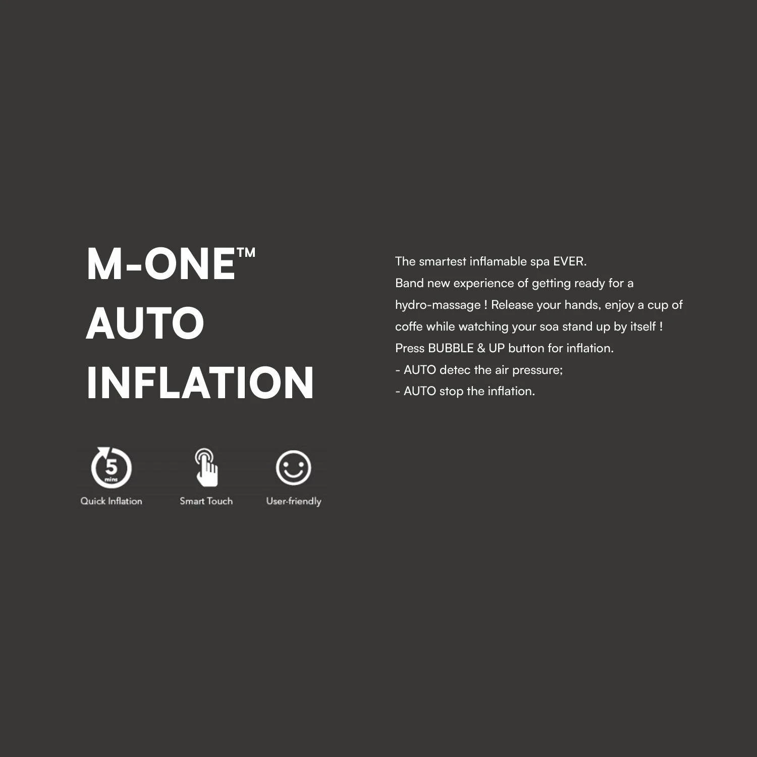 Spa Gonflable 6 Places Rond Jets Hydromassages Désinfection UVC, Anti Gel, M-one 8 Spa Gonflable 6 Places Rond Jets Hydromassages Désinfection UVC, Anti Gel, M-one – Image 6