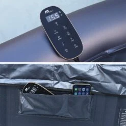 Spa Gonflable 6 Places Carré Jets Hydromassages Désinfection UVC Anti Gel, M-one -ME Soldes spaotiumsq6 d07968be1cc3b136388ed0aaf8e43be5